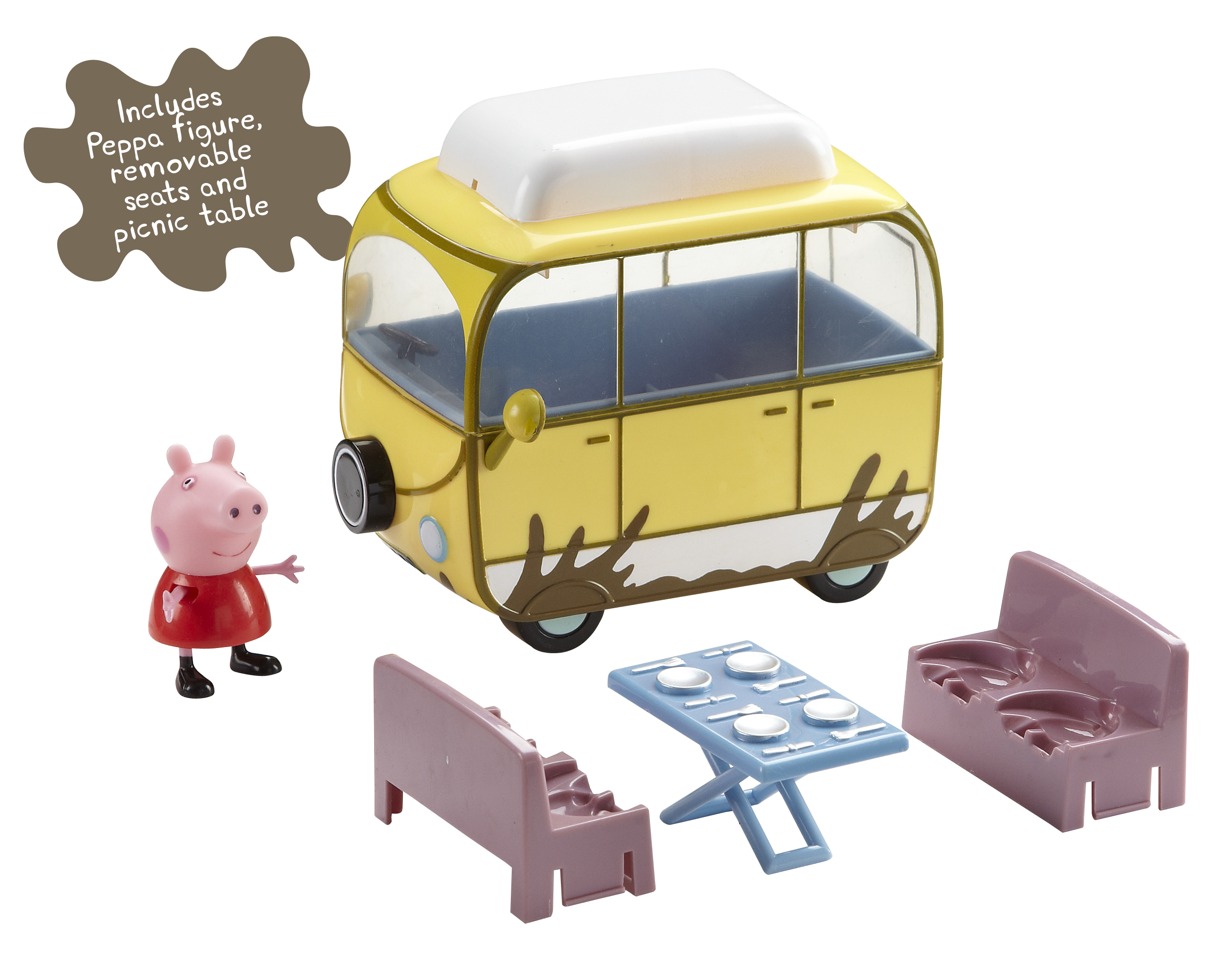Peppa Pig Muddy Puddles Vehicle - Campervan