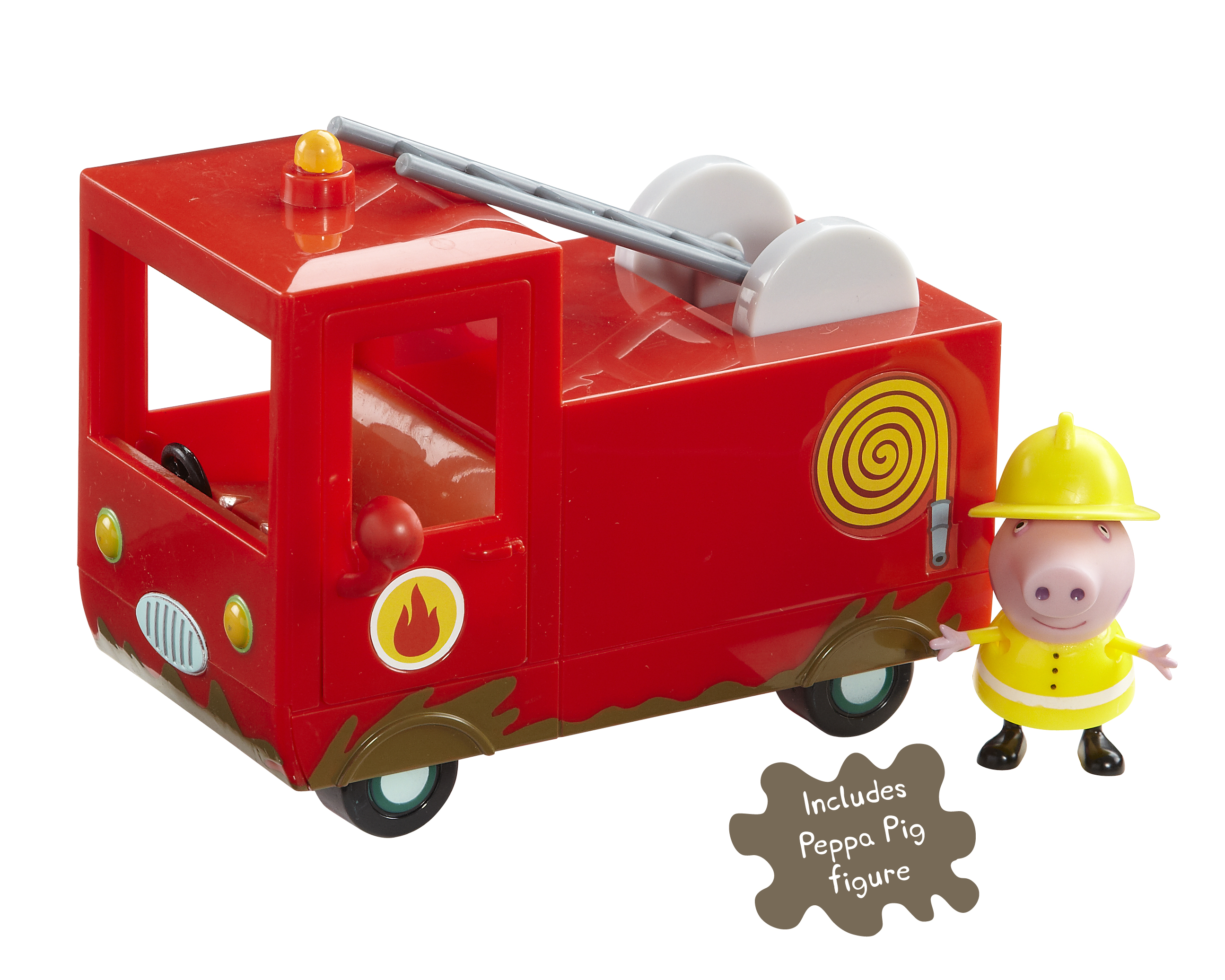 Peppa Pig Muddy Puddles Vehicle - Fire Engine