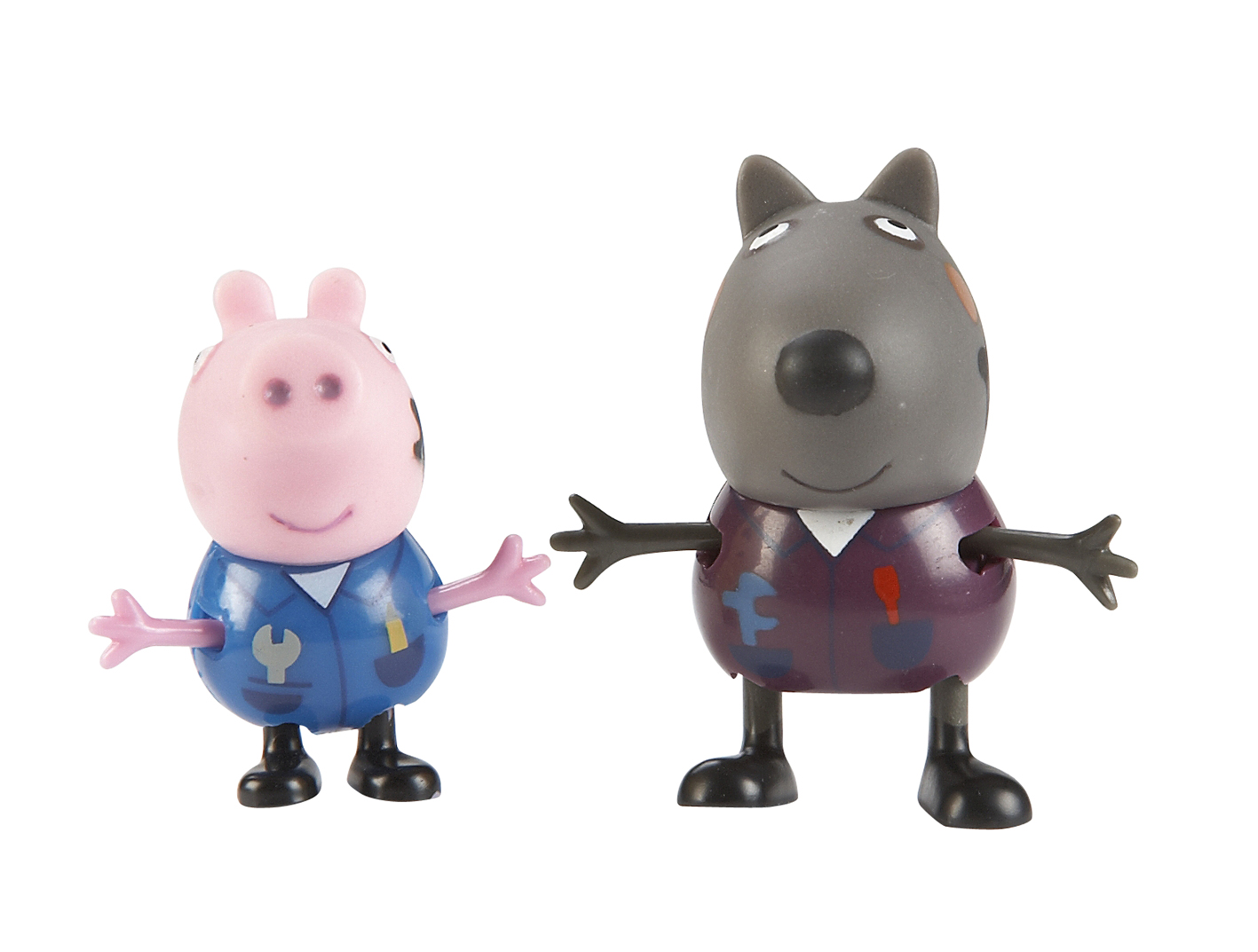 Peppa Pig & Peppa Pig PEPPA PIG PRINCESS & SIR GEORGE TWIN FIGURE PACK NEW 