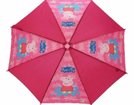 Pink Peppa Pig Umbrella