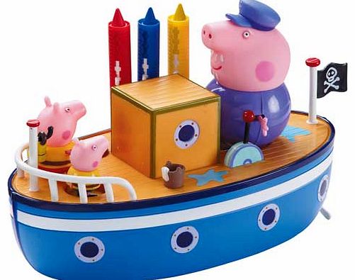 Peppa Pig s Muddy Puddle Bathtime Boat