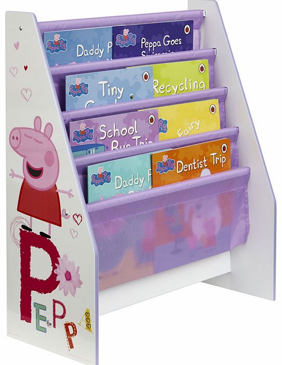 Peppa Pig sling bookcase