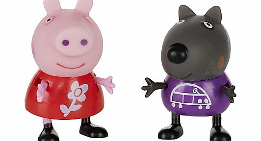 Peppa Pig Theme Park Figures, Pack of 2, Assorted