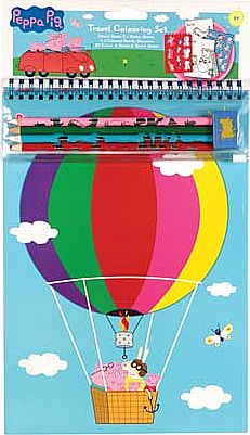 Peppa Pig Travel Colouring Set