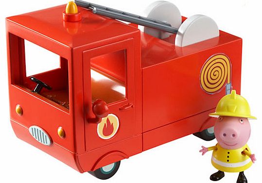 Vehicle with Figure - Fire Engine