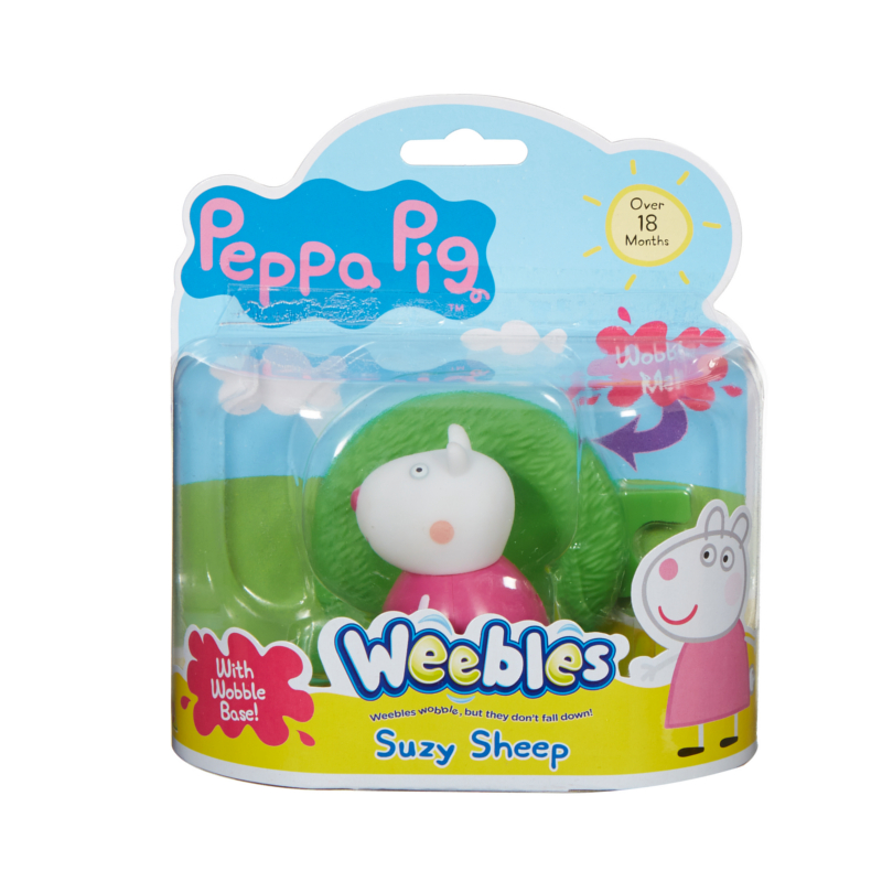 Peppa Pig Weebles Figure and Base - Suzy Sheep