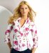 Per Una 3/4 Sleeve Misty Rose Blouse