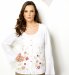 Per Una Petal Embroidered Blouse