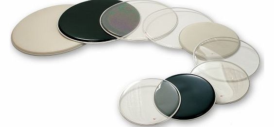 Percussion Plus 8 inch Tom Drum Head - Clear