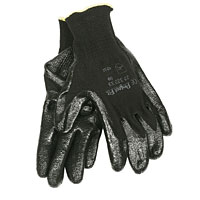 PERFECT FIT Nitrifit Cotton Gloves Black