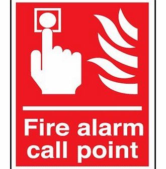 Perfect Safety Signs Fire Equipment Sign - Fire Alarm Call Point (1mm Rigid Plastic / 100x150mm)