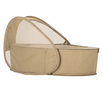 Perfectly Happy People Pop Up Travel Moses Basket - Beige