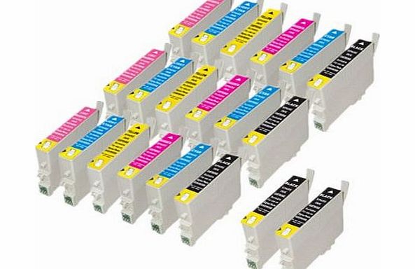 PerfectPrint 20 Compatible T0481 T0482 T0483 T0484 T0485 T0486 (T0487) Ink Cartridges For Epson Stylus Photo Printers