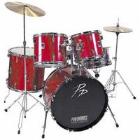 Drum Kit in Red