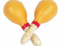 Performance Percussion Orange Plastic Maracas PR