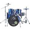 Performance Percussion PP300 Complete Drum Kit - Metallic Blue