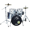 Performance Percussion PP300 Complete Drum Kit - Metallic Silver