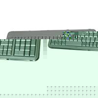 Perixx PERIBOARD 306EL Silver Illuminated Keyboard USB