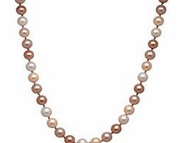 0.8cm beige South Sea pearl necklace