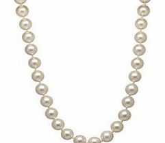 Perldor 1cm white South Sea pearl necklace