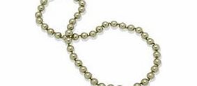 Perldor Green round pearl necklace