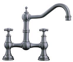 Perrin and Rowe 4750CP Country Collection Provence Two Hole Mixer Tap