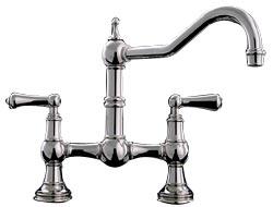 Perrin and Rowe 4751CP Country Collection Provence Two Hole Mixer Tap