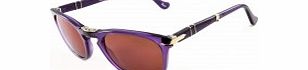 Persol PO3028S 52 Dark Fuchsia 986-O2 Sunglasses