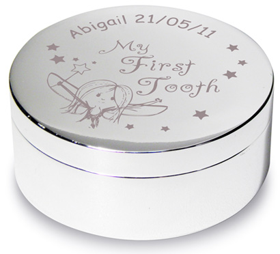 Personalised 1st Tooth Trinket - Fairy
