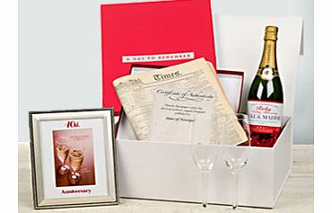 Personalised 40th Ruby Wedding Anniversary Gift