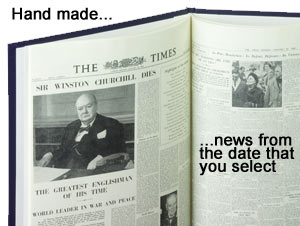 Personalised 70th Birthday Year Book - The Times from 1938