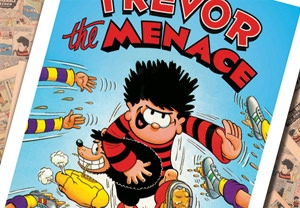 A3 Rugby Themed Beano Poster