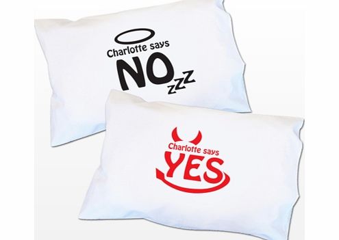 Angel  Devil Pillowcase 3726