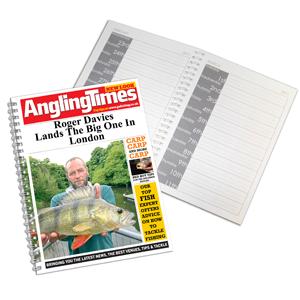 Personalised Angling Times - A5 Diary