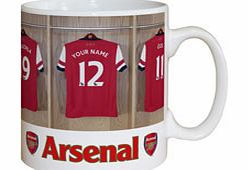 Personalised Arsenal Dressing Room Mug