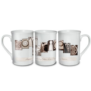 Personalised Art Deco Boyfriend Mug