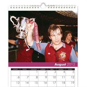 Personalised Aston Villa Legends Football Calendar