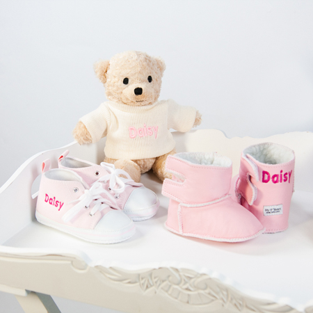 Personalised Baby Girl Gift Set