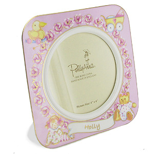 personalised Baby Girl Name Photo Frame
