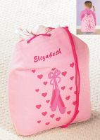Personalised Ballet Shoe Bag
