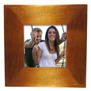 Personalised Be My Valentine Photo Frame