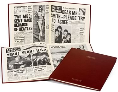 Personalised Beatles History Book