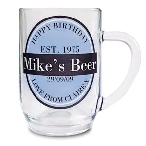 Beer Label Tankard