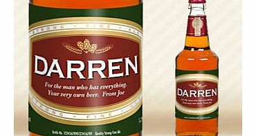 Personalised Beer
