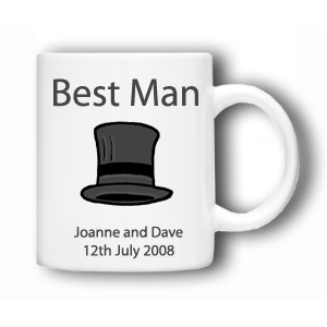 Personalised Best Man Mug