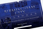 personalised Birmingham City Football A3 Calendar