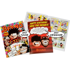 Personalised Birthday Beano Book