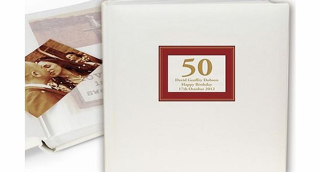 personalised Birthday Photo Album