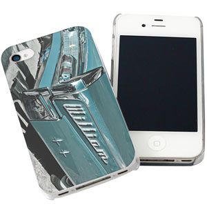 Personalised Blue Car iPhone Case