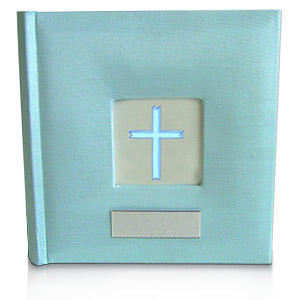 personalised Blue Cross Photo Album